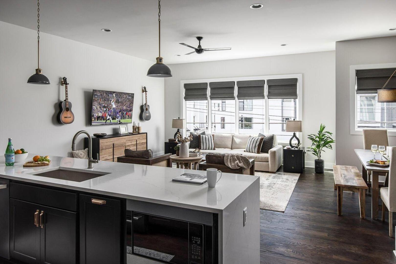 Edgehill Duo - 2 Townhomes - Mins Vanderbilt University Nashville Eksteriør bilde
